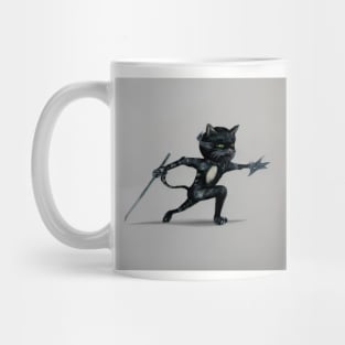 Ninja cat Mug